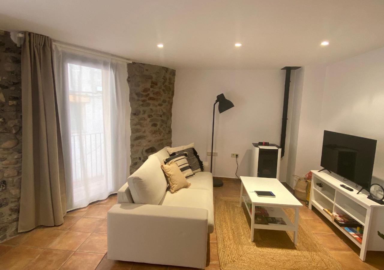 Apartamento Con Encanto En El Pirineo La Pobla de Lillet Esterno foto